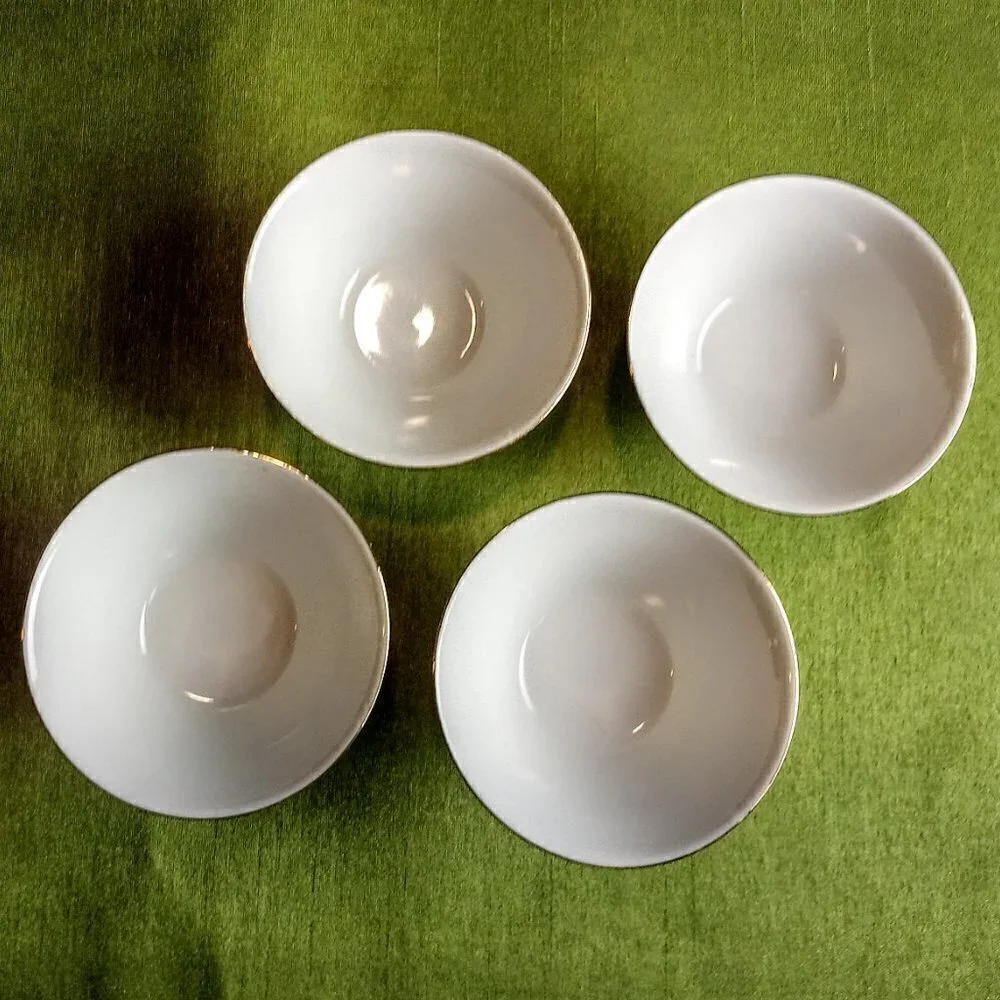 Set of Japanese Kiku-Masamune Porcelain Sake Cups
